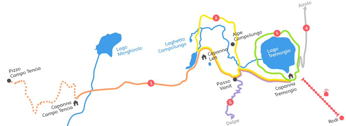 La Regione - Map